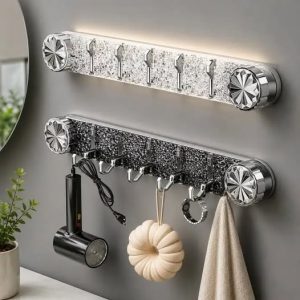 Crystal Wall Organizers Rack