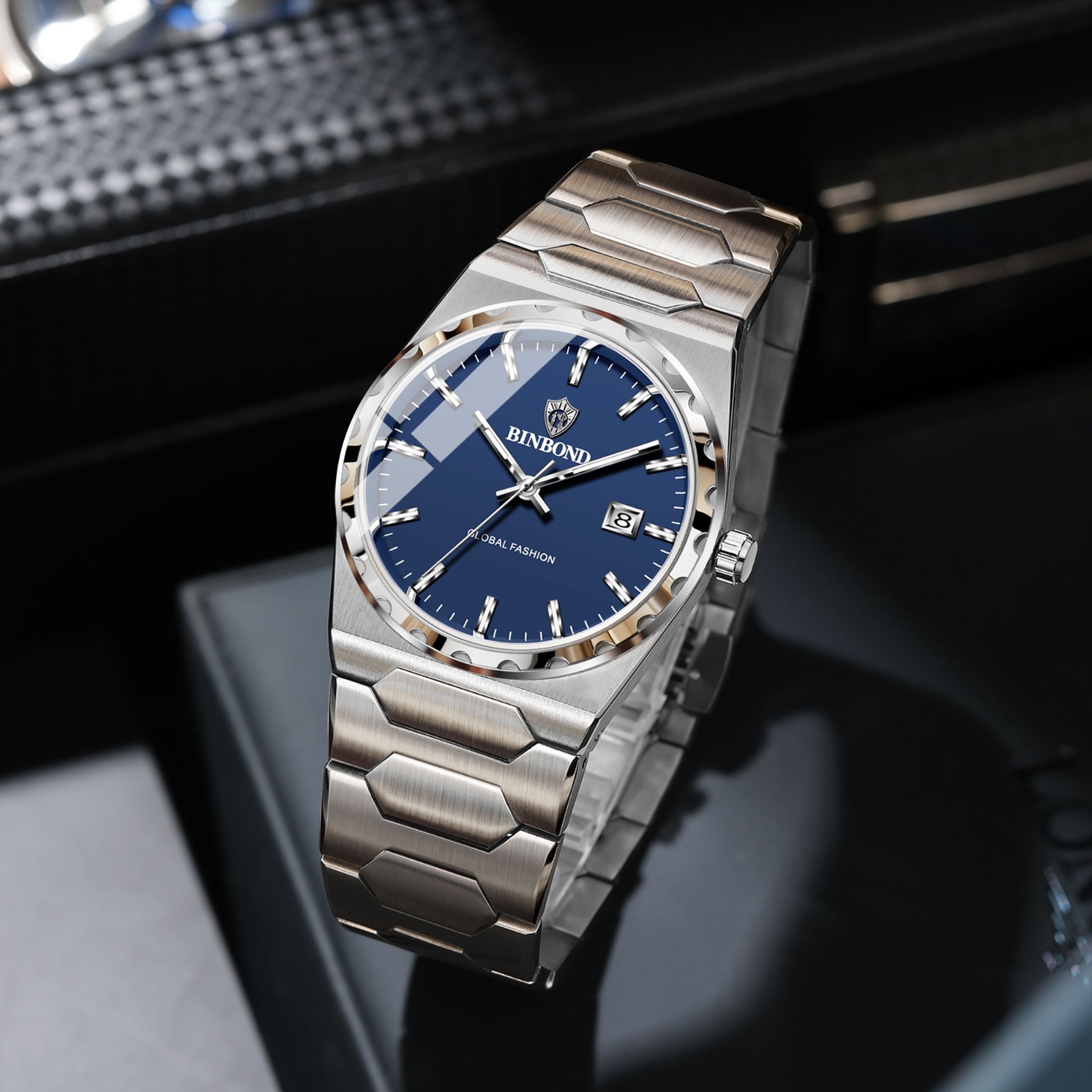 BINBOND Luxury Men's Quartz Watch - Image 5